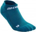 Cep M The Run Compression Socks No Show Blau | Größe V | Herren Laufsocken