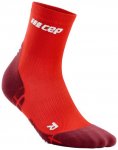 Cep M Ultralight Compression Short Socks Rot | Größe V | Herren Laufsocken