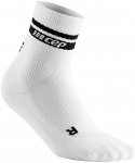 Cep W 80´s Compression Mid Cut Socks Weiß | Größe II | Damen Kompressionssoc