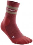 Cep W 80’s Compression Socks Hiking Mid Cut Rot | Größe II | Damen Kompressi