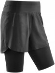 CEP W RUN Compression 2 IN 1 Shorts 3.0 Schwarz | Größe II | Damen Hose