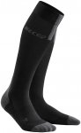 CEP W RUN Socks 3.0 Grau / Schwarz | Größe III | Damen Socken
