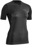 Cep W Run Ultralight Shirt Short Sleeve Schwarz | Größe M | Damen Kurzarm-Shir