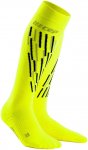 Cep W Ski Thermo Compression Socks Tall Gelb | Größe II | Damen Kompressionsso