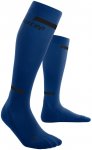 Cep W The Run Compression Socks Tall Blau | Größe II | Damen Kompressionssocke