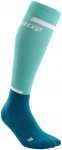 Cep W The Run Compression Socks Tall Colorblock / Blau | Größe II | Damen Komp
