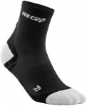 Cep W Ultralight Compression Short Socks Grau / Schwarz | Größe II | Damen Kom