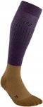 Cep W Ultralight Compression Socks Skiing Tall Braun / Lila | Damen Kompressions