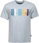 Chillaz M Behind The Rainbow T-shirt Blau | Herren Kurzarm-Shirt