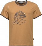 Chillaz M Homo Mons Velo T-shirt Braun | Größe XXL | Herren Kurzarm-Shirt
