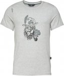 Chillaz M Lion T-shirt Grau | Größe XL | Herren Kurzarm-Shirt