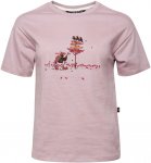 Chillaz W Leoben Pilgrem T-shirt Lila | Größe 36 | Damen Kurzarm-Shirt