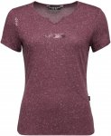 Chillaz W Tao Flower Arrow T-shirt Rot | Größe 40 | Damen Kurzarm-Shirt