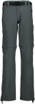 CMP BOY Zip Off Pant Stretch Polyester Grau | Größe 152 | Herren Shorts