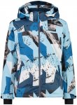 Cmp Girls Jacket Snaps Hood Blau | Größe 116 | Mädchen Ski- & Snowboardjacke