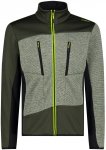 Cmp M Jacket Stretch Performance Colorblock / Grün / Oliv | Größe 54 | Herren