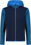 Cmp M Jacket Wooltech Blau | Größe 50 | Herren Anorak