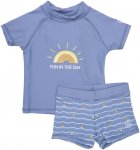 Color Kids Baby T-shirt Set Short Sleeve Blau | Größe 86 | Kinder Bikinis