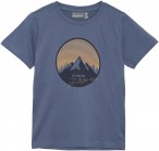 Color Kids Boys T-shirt With Print Blau | Größe 104 | Jungen Kurzarm-Shirt