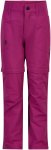 Color Kids Kids Pants With Zip Off Pink | Größe 116 | Kinder Softshellhose