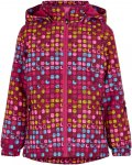 Color Kids Kids Ski Jacket AOP 3 Bunt / Pink | Größe 128 | Kinder Regenjacke