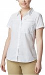 Columbia W Silver Ridge 2.0 Short Sleeve Shirt Weiß | Größe XL | Damen Kurzar