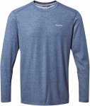 Craghoppers M Nosilife Talen Long-sleeve T-shirt Blau | Größe XL | Herren Lang