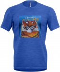 Crazy Idea M T-shirt Joker Blau | Herren Kurzarm-Shirt