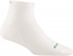 Darn Tough W Run 1/4 Socks Weiß | Damen Kompressionssocken