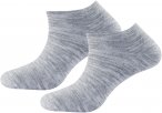 Devold Daily Shorty Socks 2-pack Grau | Größe 36 - 40 |  Kompressionssocken