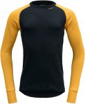 Devold Expedition MAN Shirt Colorblock / Blau | Größe XL | Herren Unterwäsche