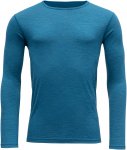 Devold M Breeze Merino 150 Shirt Blau | Herren Langarm-Shirt