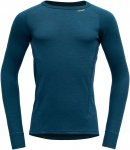 Devold M Duo Active Merino 205 Shirt Blau | Herren Langarm-Shirt