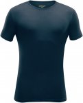 Devold M Jakta Merino 200 T-shirt Blau | Größe XXL | Herren Kurzarm-Shirt & To