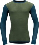 Devold M Wool Mesh 190 Shirt Colorblock / Grün / Schwarz | Größe XL | Herren 