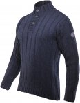 Devold Nansen Wool Button Neck Blau | Größe XS |  Sweater