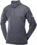 Devold Nansen Wool Zip Neck Blau / Grau |  Sweater