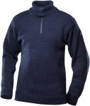 Devold Originals Nansen Sweater Zip Neck Blau |  Freizeitpullover