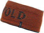 Devold Rib Logo Merino Headband Gestreift / Orange | Größe One Size |  Accesso