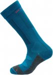 Devold Ski Touring Merino Sock Blau | Größe EU 35-37 |  Kompressionssocken