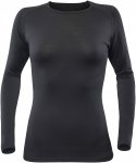 Devold W Breeze Merino 150 Shirt Schwarz | Größe XL | Damen Langarm-Shirt