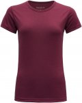 Devold W Breeze Merino 150 T-shirt Rot | Damen Kurzarm-Shirt