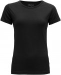 Devold W Breeze Merino 150 T-shirt Schwarz | Damen Kurzarm-Shirt