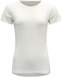 Devold W Breeze Merino 150 T-shirt Weiß | Größe XS | Damen Kurzarm-Shirt