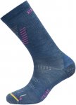 Devold W Hiking Merino Light Sock Blau | Größe 35-37 | Damen Kompressionssocke