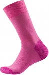 Devold W Multi Merino Heavy Sock Pink | Größe 38 - 40 | Damen Kompressionssock