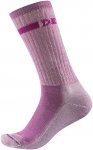 Devold W Outdoor Merino Medium Sock Pink | Größe 38 - 40 | Damen Kompressionss