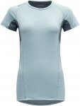 Devold W Running Merino 130 T-shirt Blau | Damen Kurzarm-Shirt