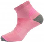 Devold W Running Merino Ankle Sock Pink | Größe 38 - 40 | Damen Kompressionsso