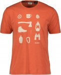 Dolomite M Pelmo Dri 2 Short-sleeve Tee Orange | Herren Kurzarm-Shirt